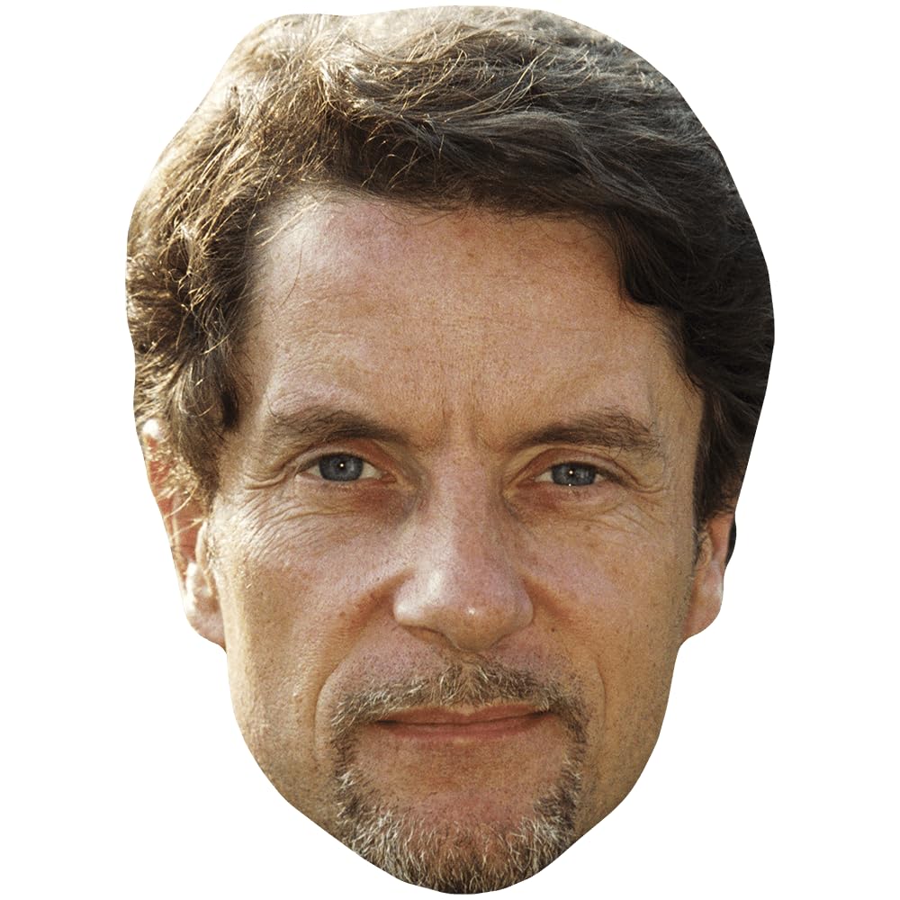 Francis Cabrel (Goatee) Celebrity Mask, Flat Card Face, Fancy Dress Mask