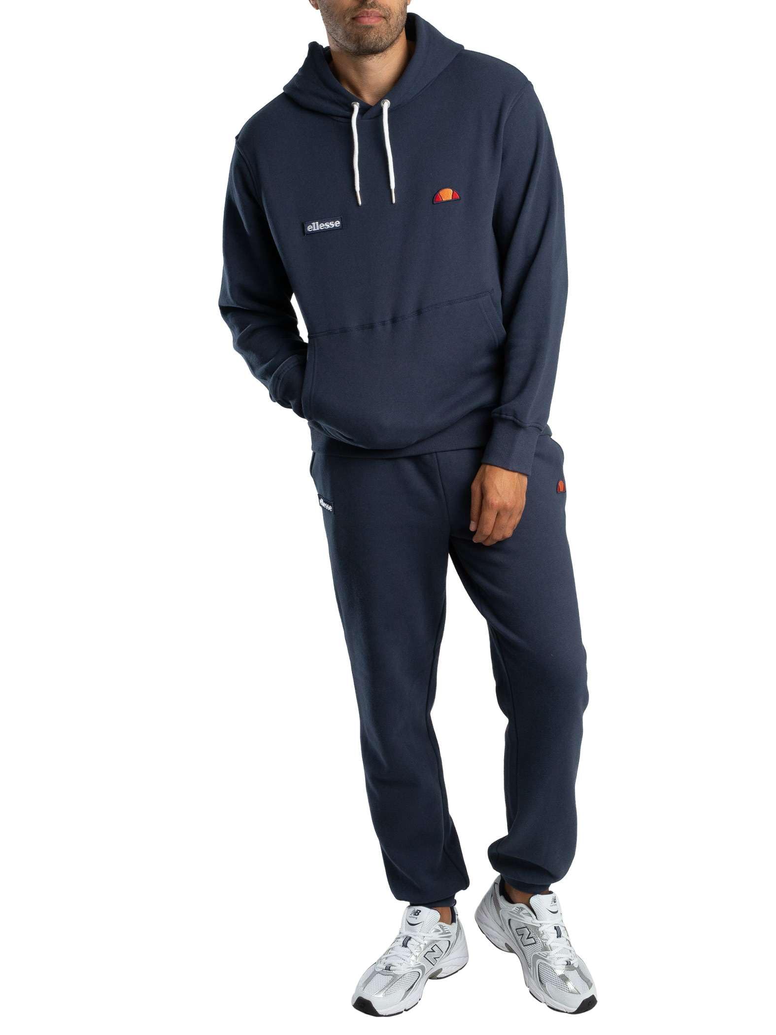 Ellesse Men's Hoody & Jog Pant Set - Navy - M