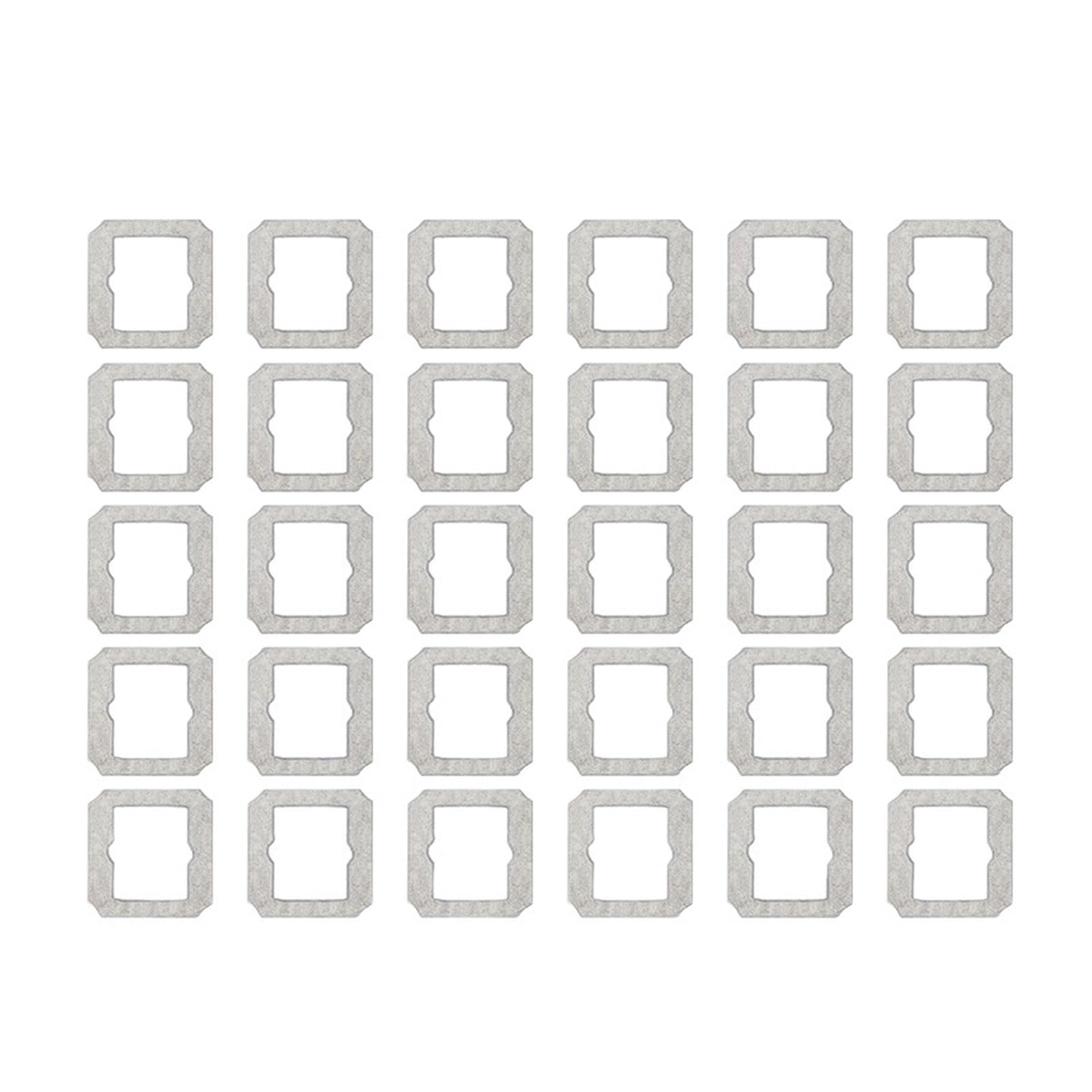 Panno For Mocio, Accessori Di Ricambio For Lavavetri Automatizzato, Compatibile Con Ecovacs, Winbot, MINI, W-CC02-0012 | 30PCS