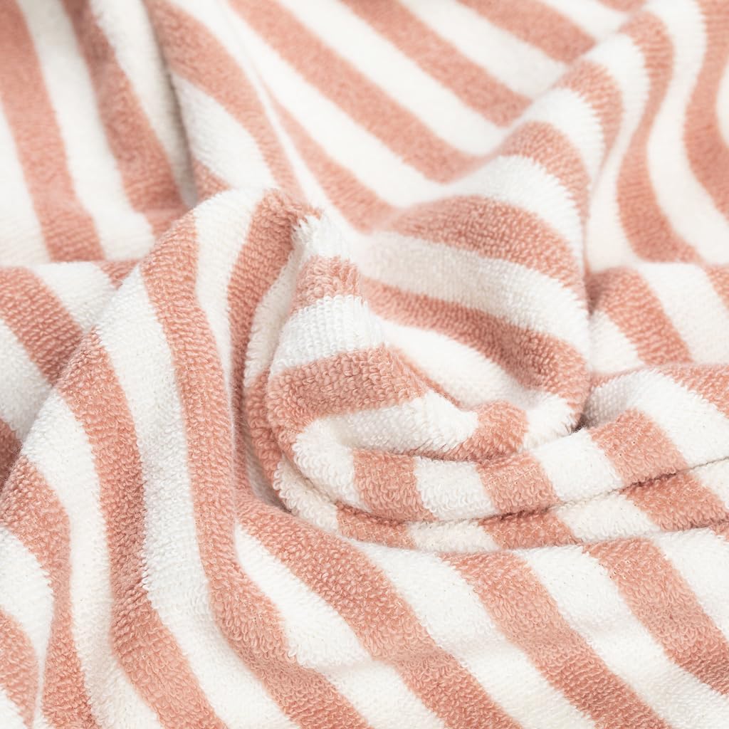 snuggle me Organic Hooded Towel, Newborn Bath Essentials Organic Towelling Cotton, 80cmx80cm, Extra Absorbent & Soft & Machine Washable Newborn Must Have Essentials (Gumdrop)