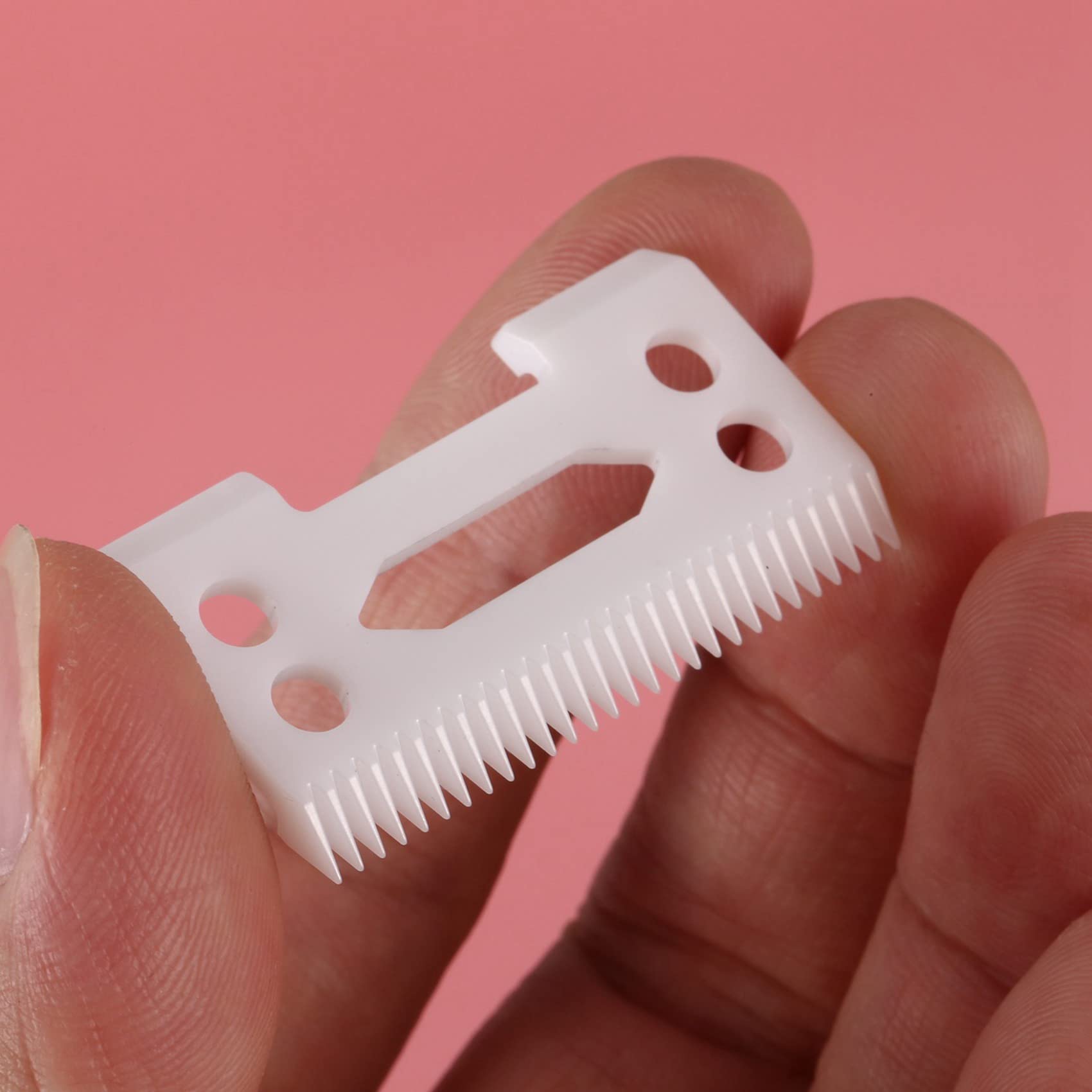 40 Piezas 28 Dientes de Circonio de Cerámica Cuchilla de Corte para Podadoras Senior