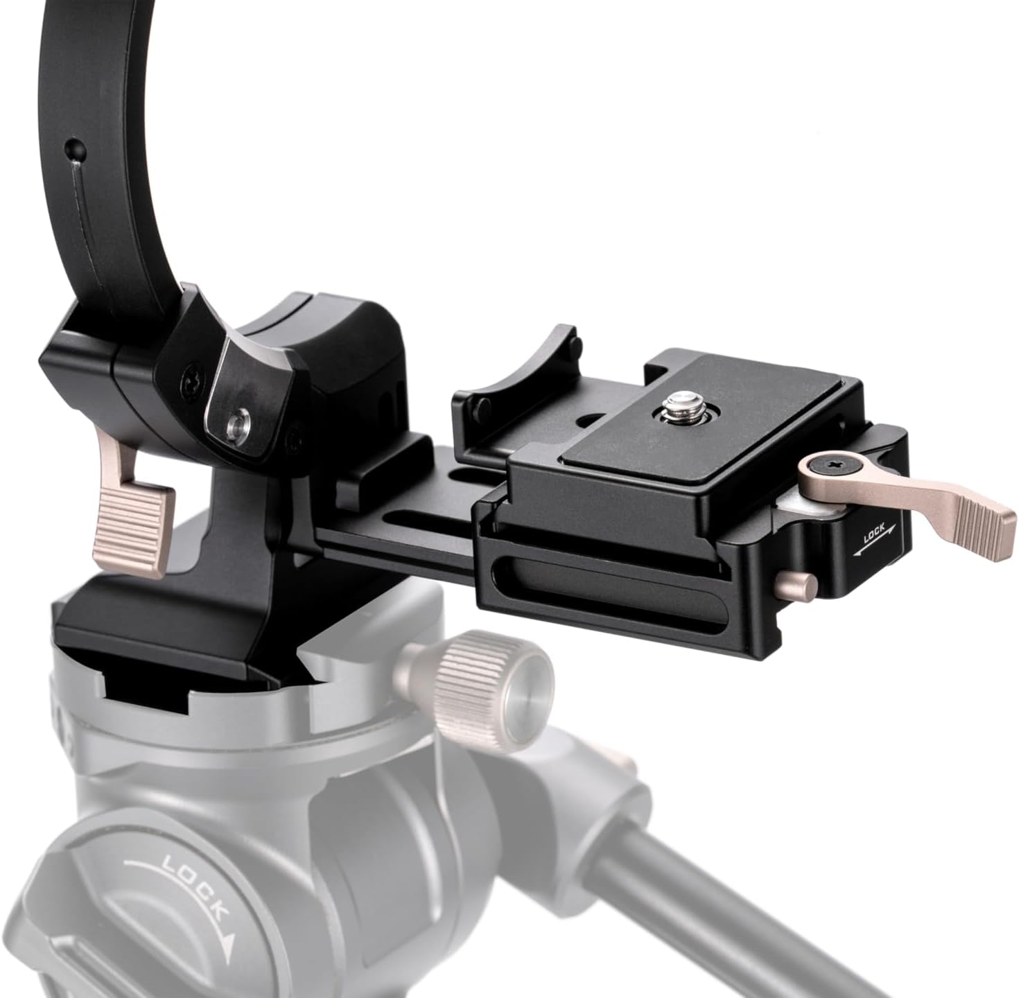 Tilta Adjustable Vertical Camera Support Bracket for Small Cameras | Arca Quick Release Plate | Universal 1/4"-20 Screw | Lightweight Aluminum Alloy | Horizontal & Vertical Configurations (Black)