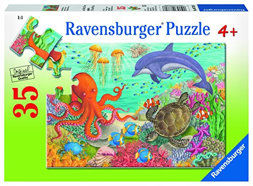 Ravensburger 08780 Friends Herz Oceans Puzzle für Kinder ab 3 Jahren, 35 Teile, pädagogisches Kleinkindspielzeug und-Spiele, Mehrfarbig, Einheitsgröße