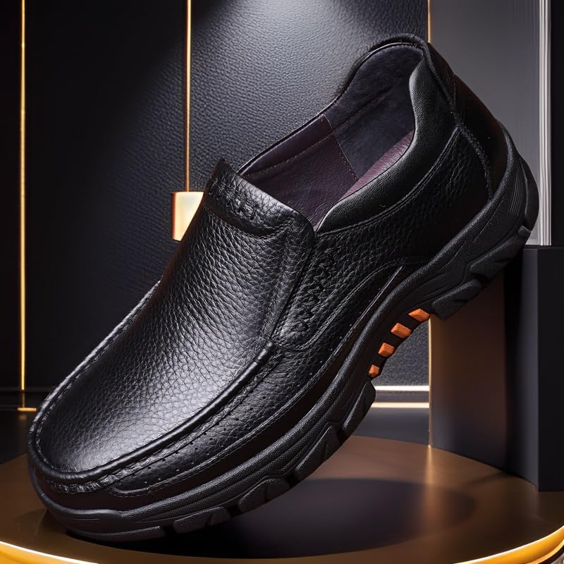 Men's Office Flats Slip On Pointed Toe Derbys Classic Formal Business Shoes Oxford Dress Shoes for Men2