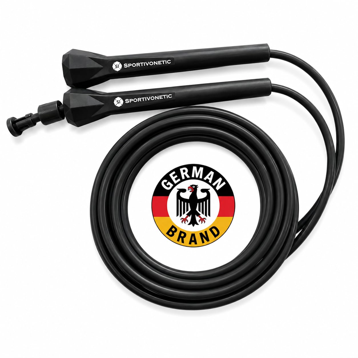 SPORTIVONETIC® Springseil für Erwachsene & Kinder