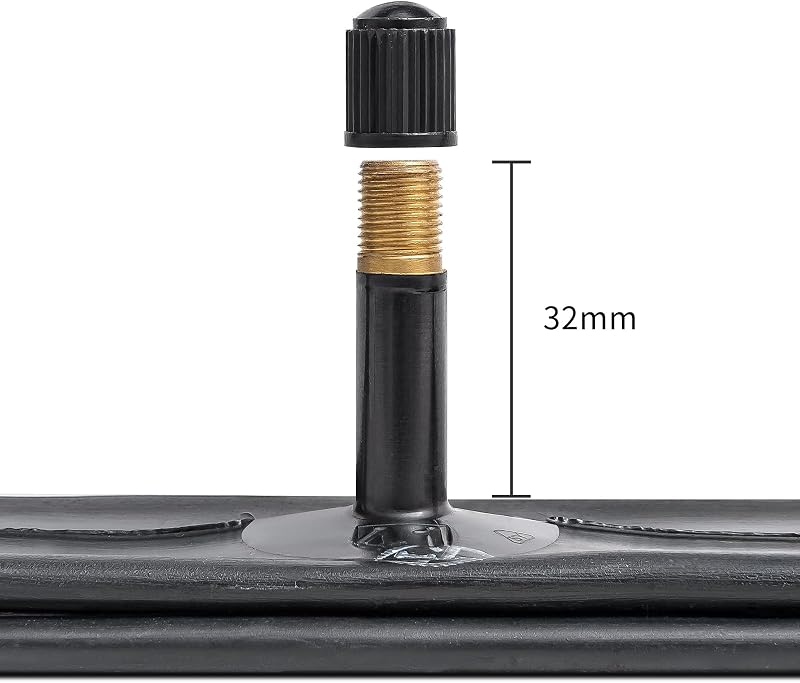 YunSCM set 2 camere de aer pentru bicicletă 29 inch, 45/62-622, valvă AV 32 mm, ranforsate, compatibile cu 29x1.75/1.95/2.10/2.25/2.35/2.40