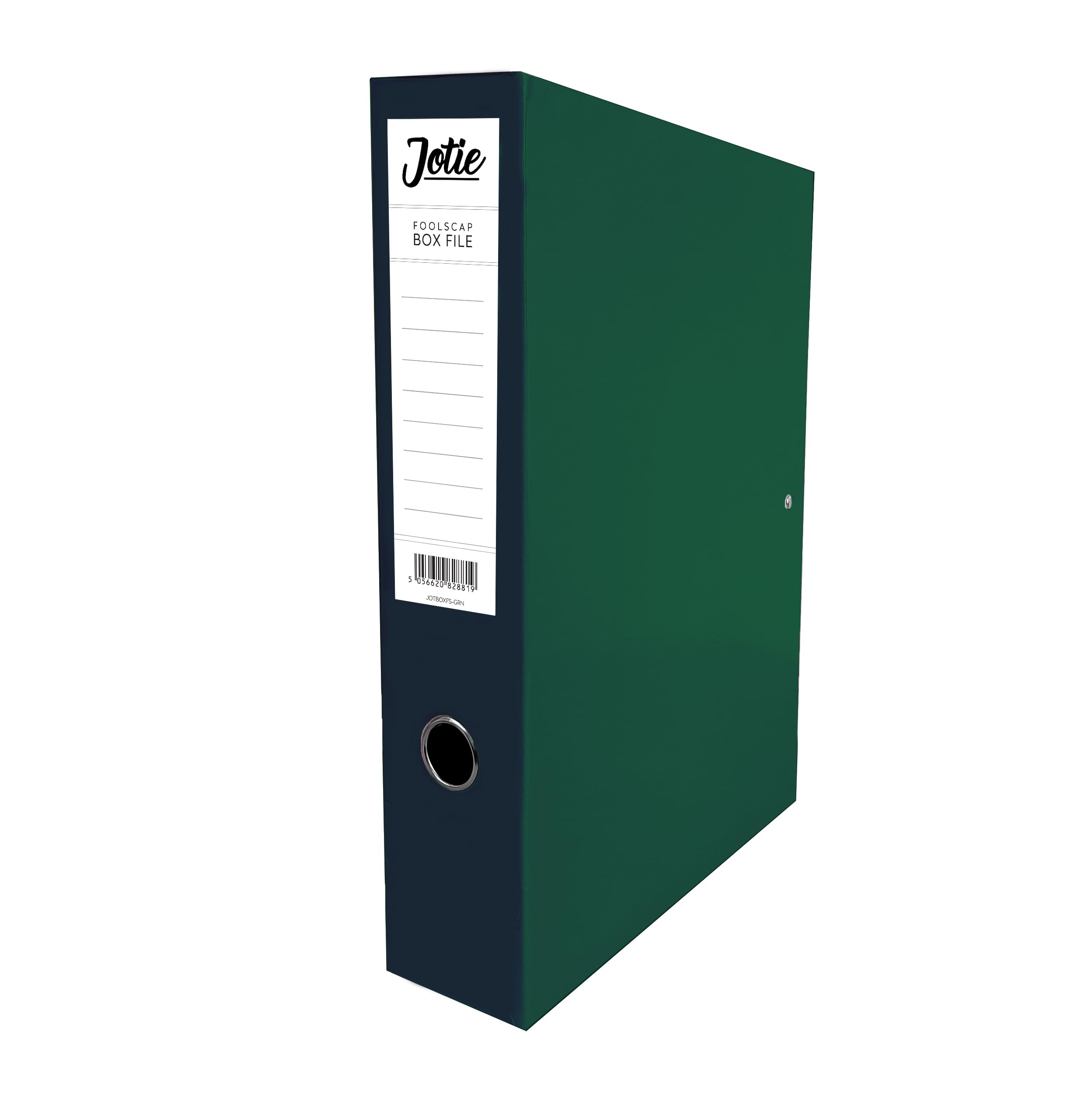 Box File with Lock Spring Ring Pull & Catch Glossy Finish 75mm Spine Ideal Document Organiser for Office School Paperwork Storage Foolscap Box Files โ image 1