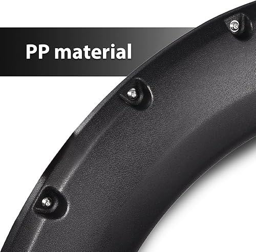 Miniatura 7 de G-PLUS Guardabarros remachados de bolsillo compatibles con Ford F150 Styleside 2004-2008 con caja de 66.0"67.0"78.0"96.0" (no compatible con modelos