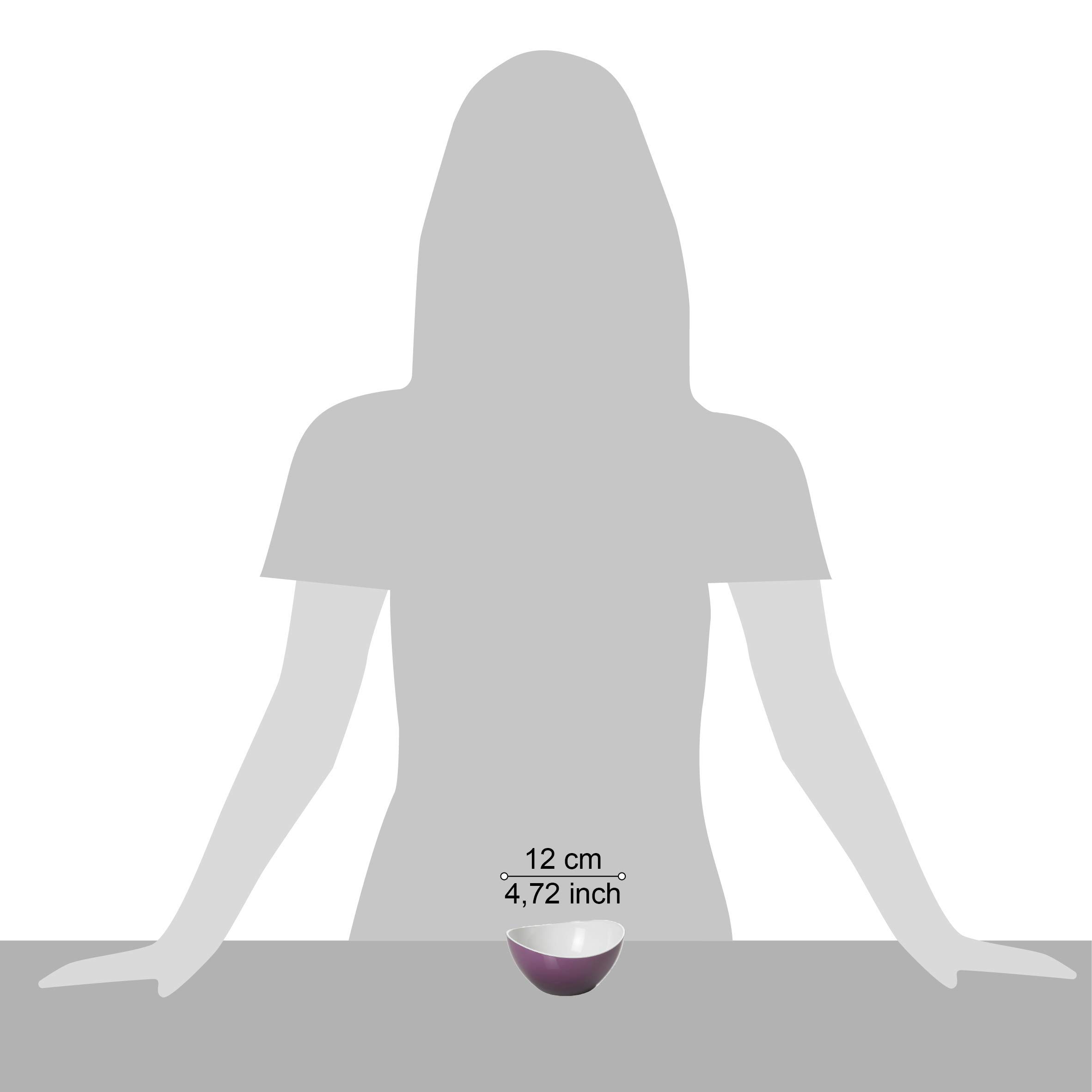 Set Di 3 Ciotole Colorate Omada Design - Infrangibili, Impilabili, Lavabili In Lavastoviglie - Linea Trendy - 40cl Cadauna - Foto 8