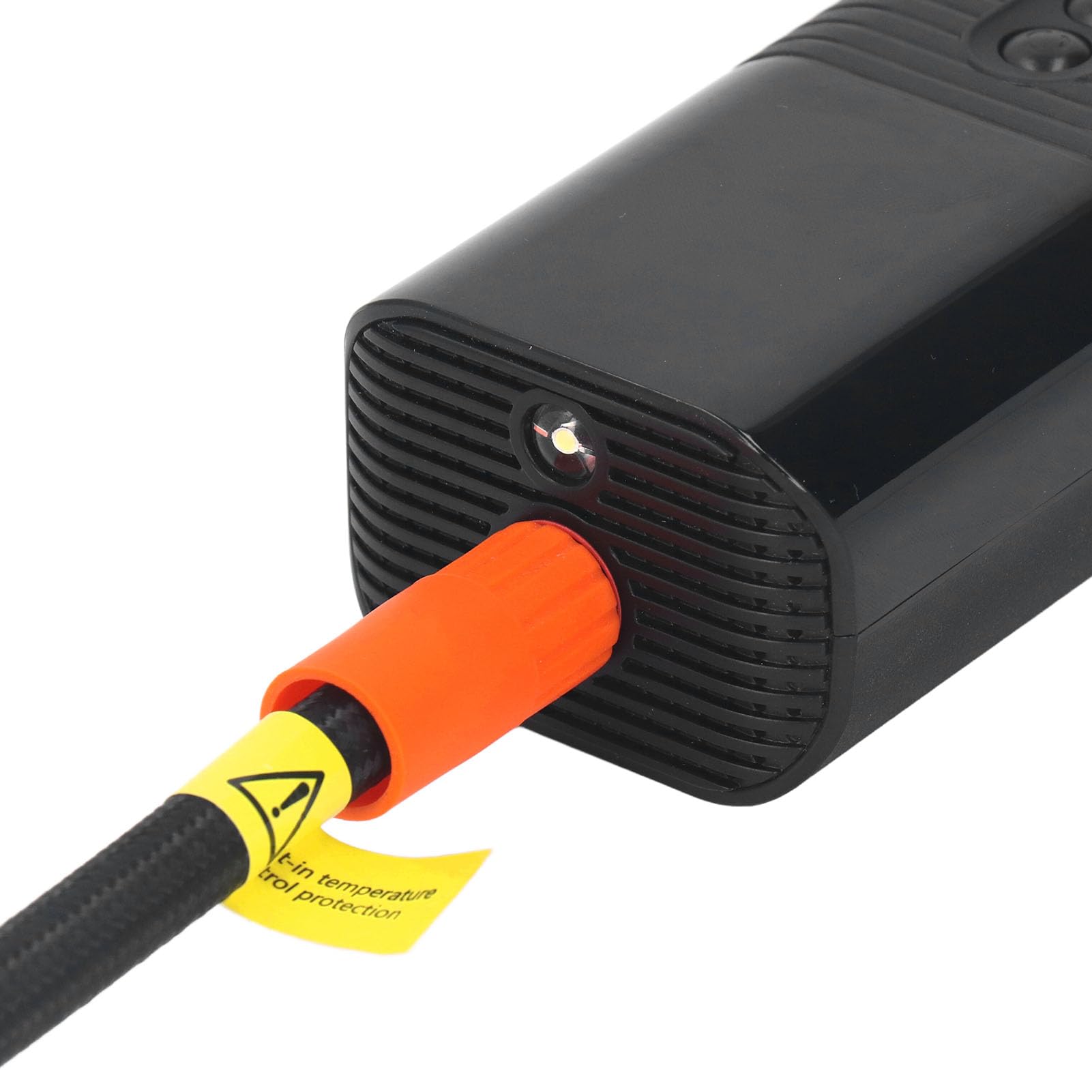 Fafeicy Pompka do Opon Samochodowych, ABS 12V, 90 PSI, Przenośna, Ręczna, z