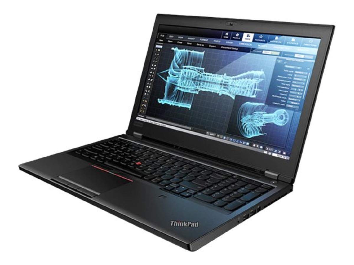 Lenovo ThinkPad Laptop P52 Intel i9-8950HK RAM 32GB 1TB SSD M.2, FPR, NVIDIA Quadro P3200 6GB 15.6" 1920 x 1080 Win 10 Pro 64 QWERTZ