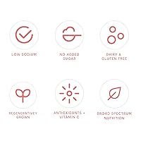 Vista 2 de Tomato Bliss - Sopa original de tomate y albahaca reliquia, totalmente natural, sin OMG, vegana, sin lácteos, sin azúcar añadida, sopas de tomate