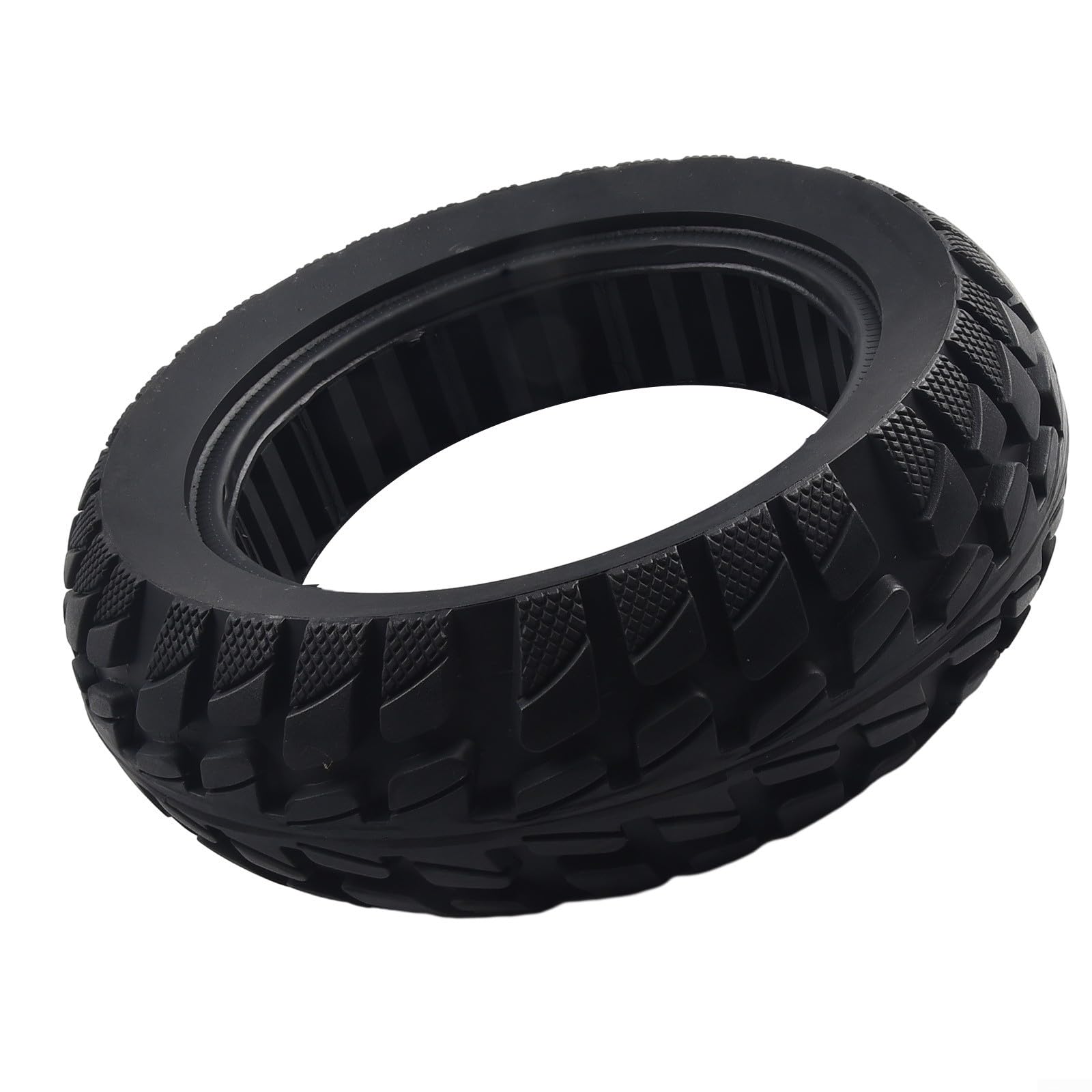 Neumático de Scooter de 10 Pulgadas, neumático de Caucho Macizo, 10 x 2,70-6,5, neumático Macizo, 70/65-6,5, neumático sólido para Scooter eléctrico, Ruedas de Repuesto Super-Grip para Scooter eléct