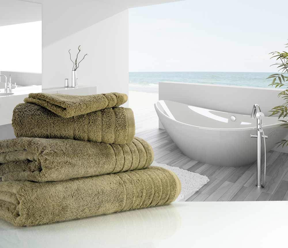 linenHall Luxury 650gsm Mocha Towel Bale - 6 Piece Set