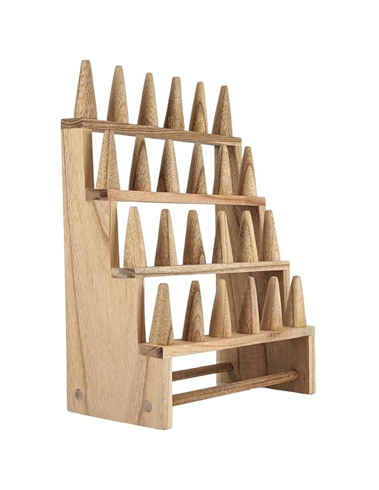 Organizer Porta Gioielli Lolalet A Torre - Portacollane E Orecchini Con Vassoio Bianco - Foto 2