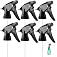 6Pcs 3 Modes Spray Bottle Nozzles Replacement Fit Standard 28/400 Neck | MADHOLLY DIY-Friendly Sprayer Tops, Mist/Stream/Off,