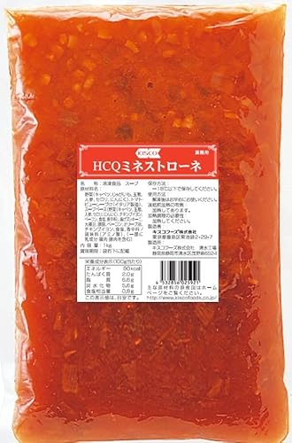 キスコ いろどり野菜の ミネストローネ 希釈タイプ 1kg×12P 冷凍 業務用