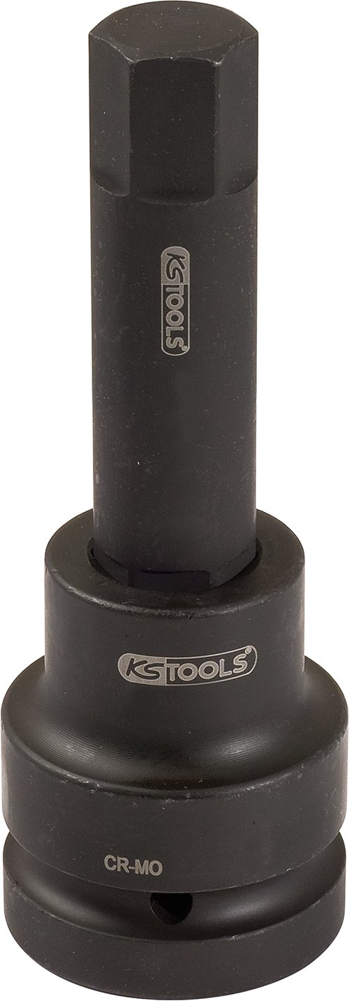 KS Tools 1-inch 24mm Hex Impact Bit Socket