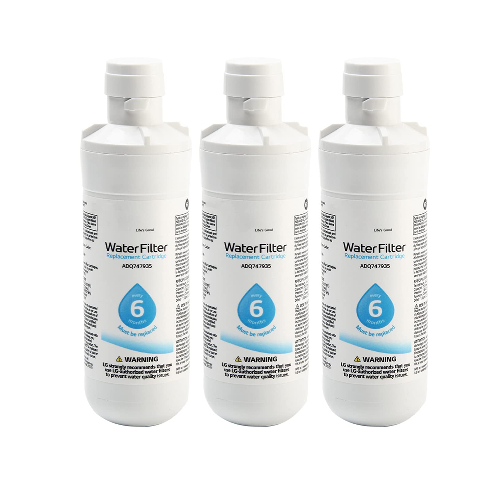 LT1000p Filtro dell'acqua per frigorifero, filtro dell'acqua sostituibile per filtro dell'acqua del frigorifero Kenmore 9980 (dimensioni: 3 pezzi)