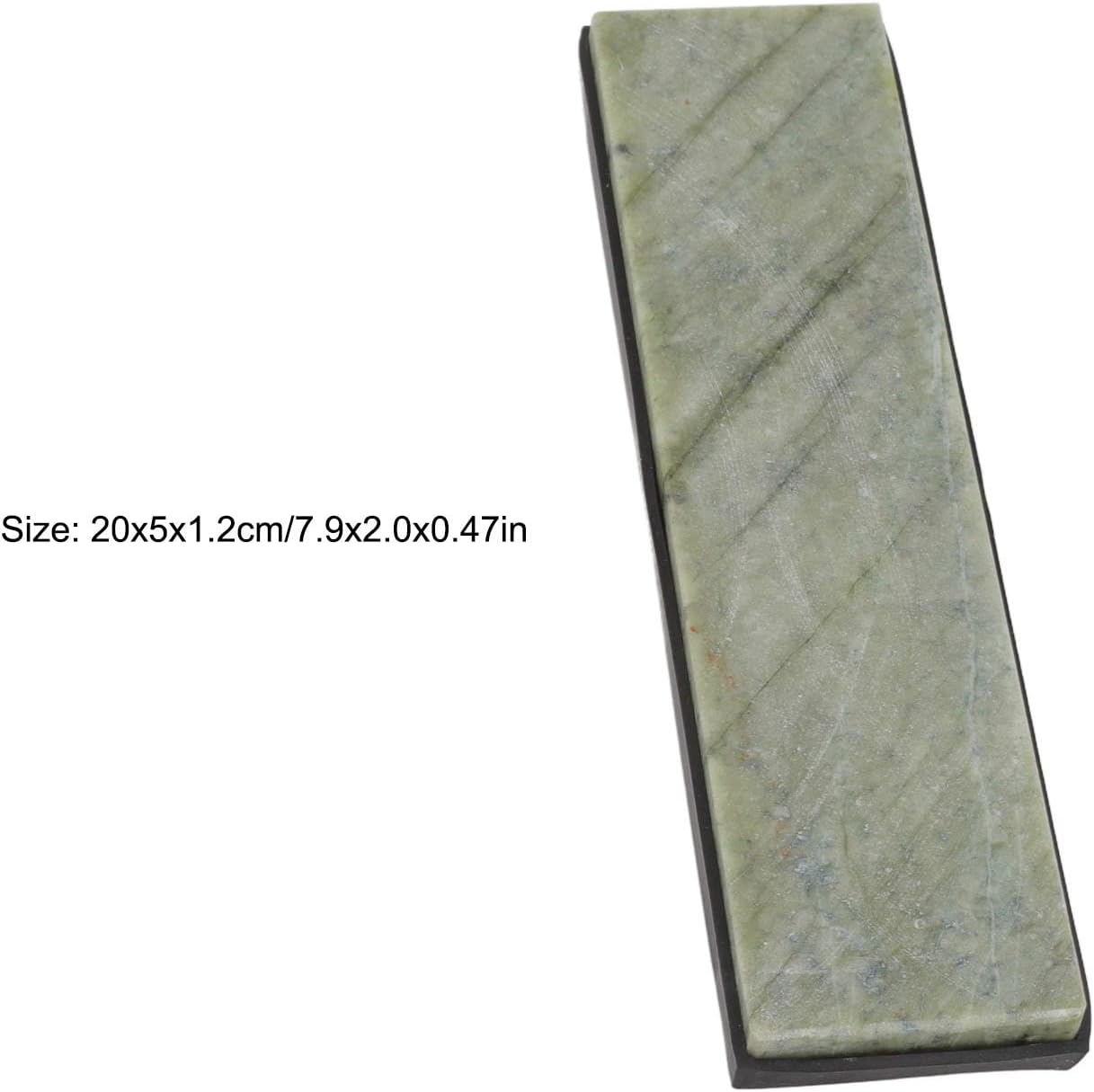 Knife Sharpening Stone, Sharpening stone super finishing grit 10000, Kitchen Whetstone Naturals Beryl with Base, for Knives Tools,Cutting Tools(200mm x 50mm x 12mm)