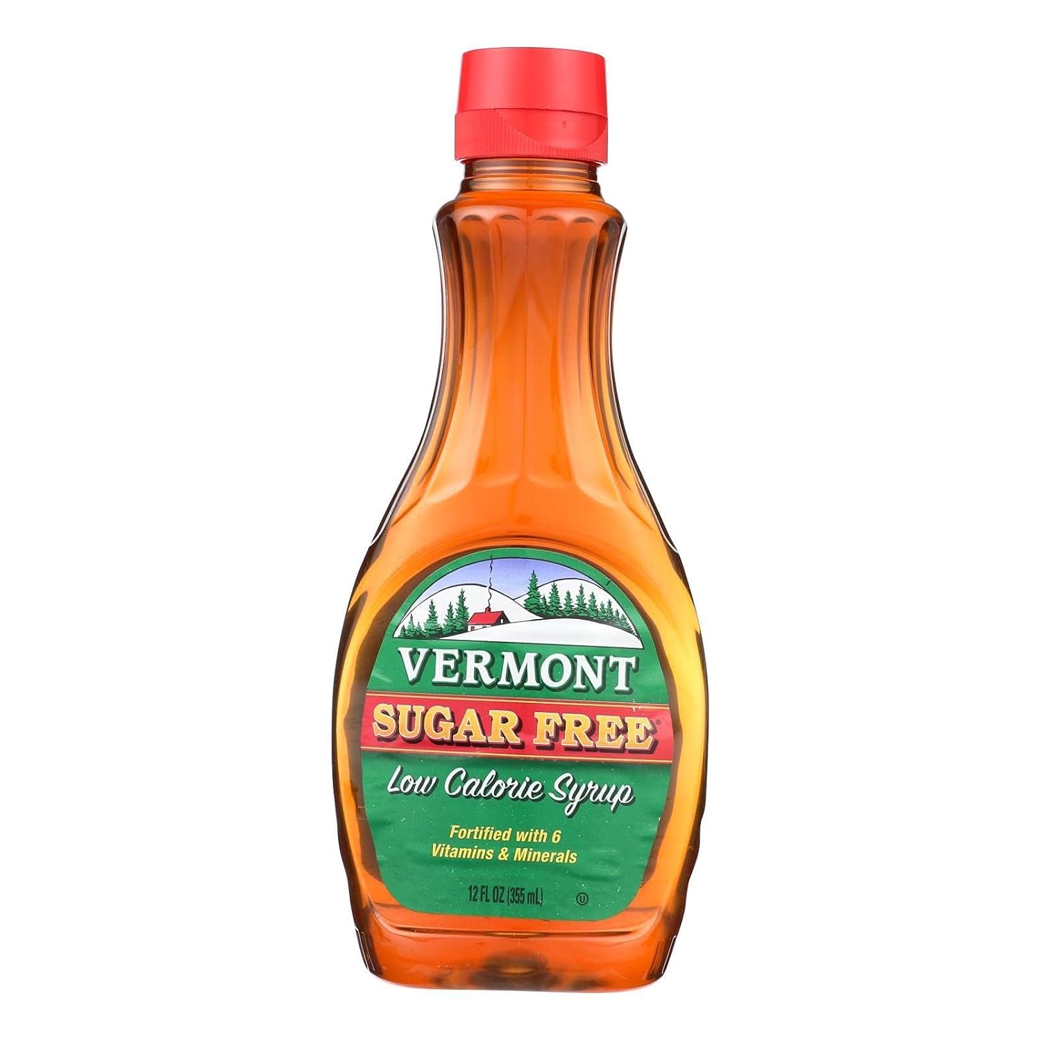 Maple Grove Farms, Syrup, Vermont Maple, Sugar Free, Pack of 12, Size - 12 FZ, Quantity - 1 Case12