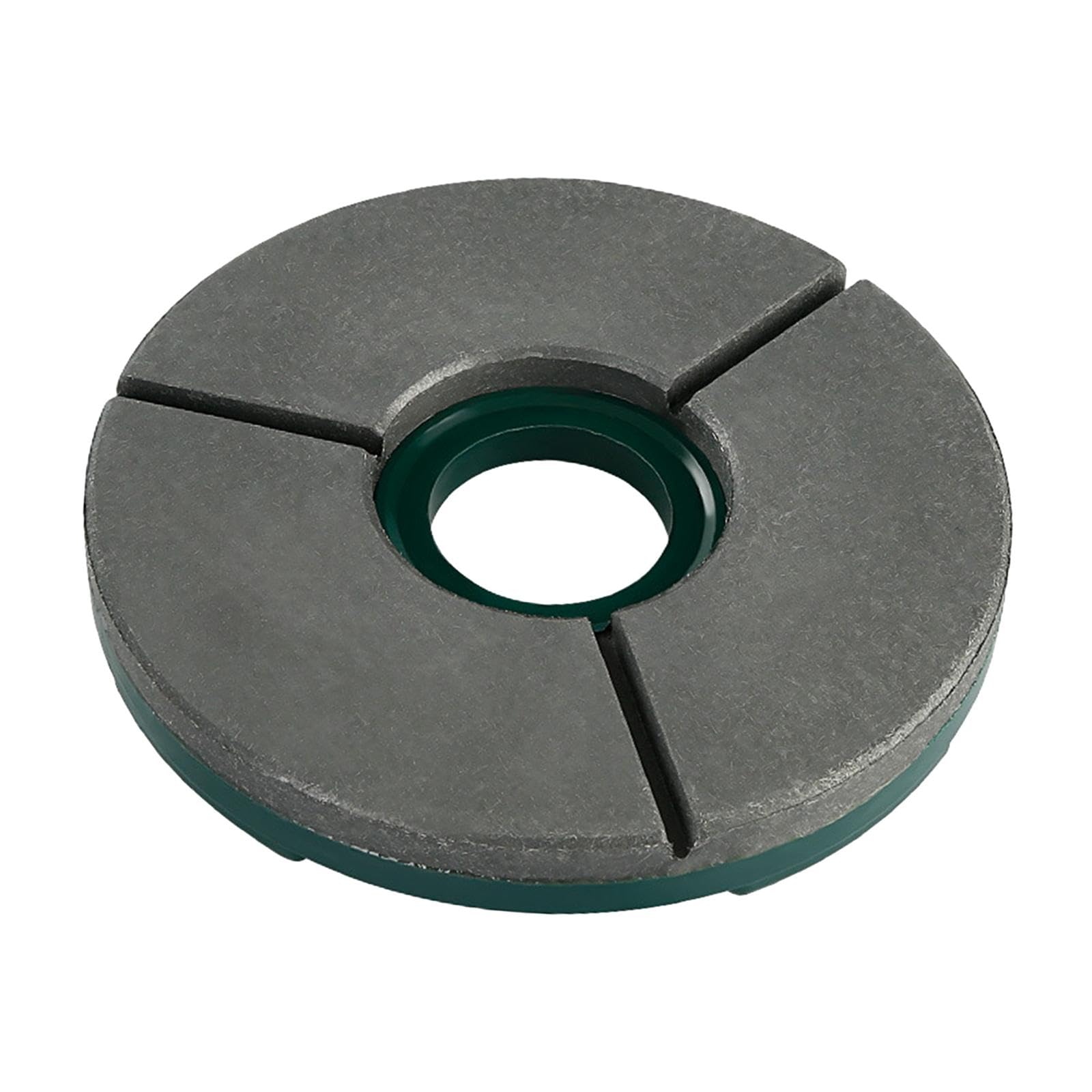 Disco de Pulido Disco de Lijado Disco de Pulido de Diamante de 150 mm Disco de Pulido de Diamante de fácil instalación for lápidas de Granito, Blanco(Black)