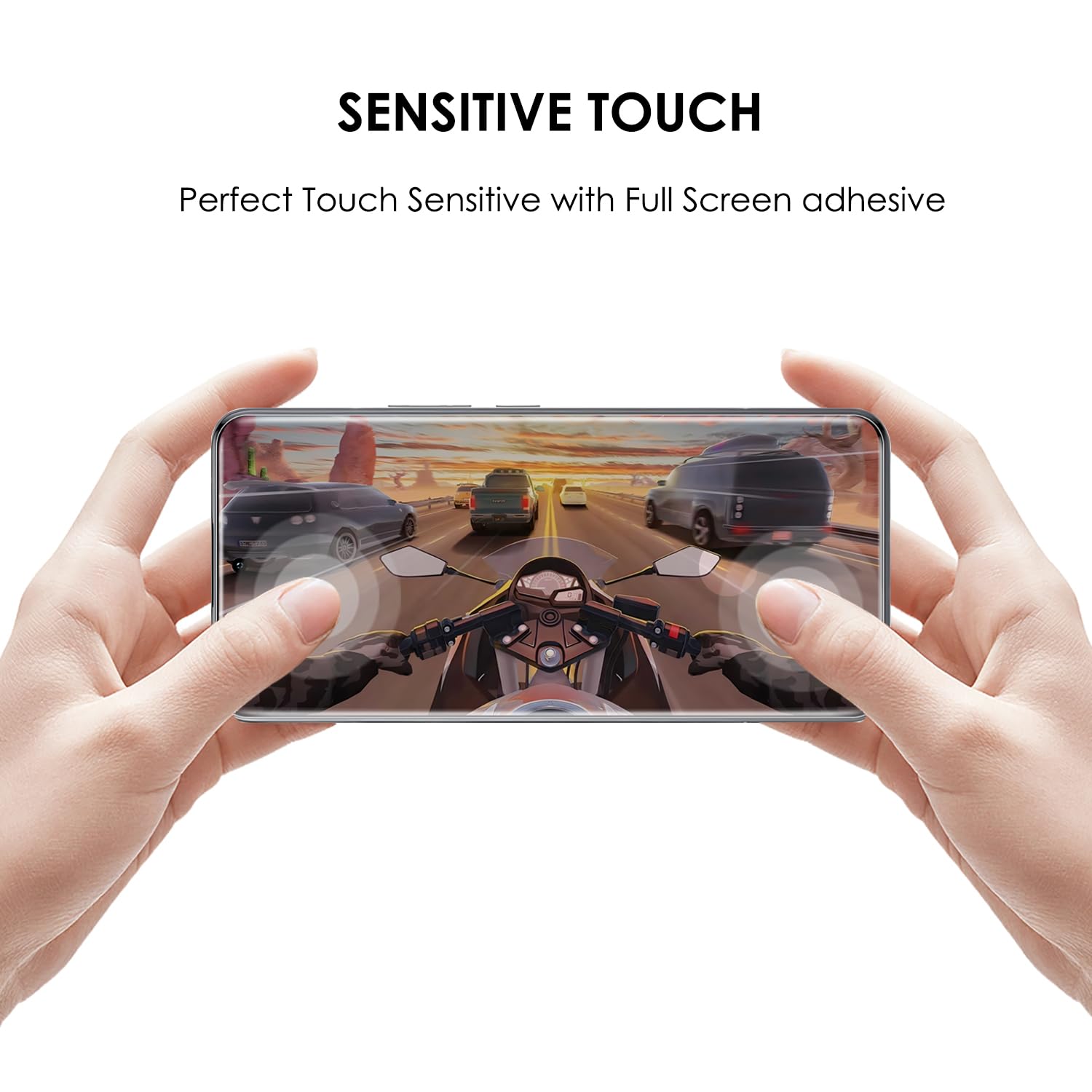 Pellicola protettiva per la privacy per Xiaomi 14 Ultra [confezione da 3], in vetro temperato UV, anti-spia, durezza 9H, resistente ai graffi, compatibile con impronte digitali, sensibile al