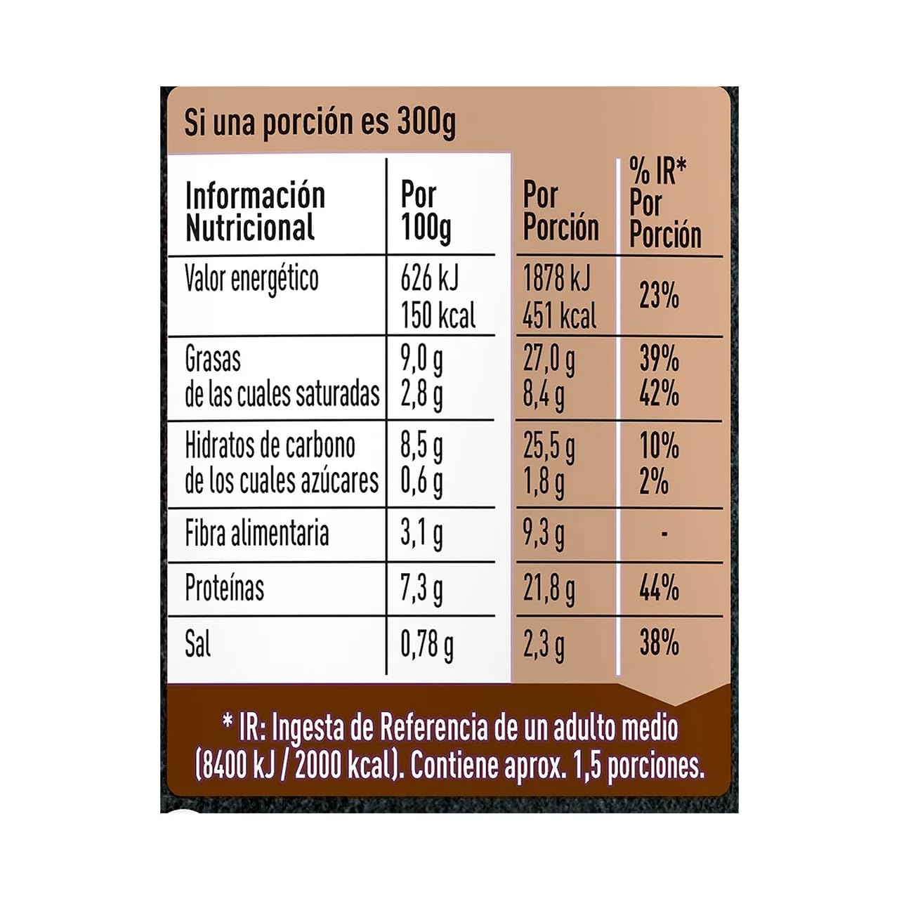 LITORAL Asturische Fabada, ausgewähltes Rezept 420 g 3er-Pack