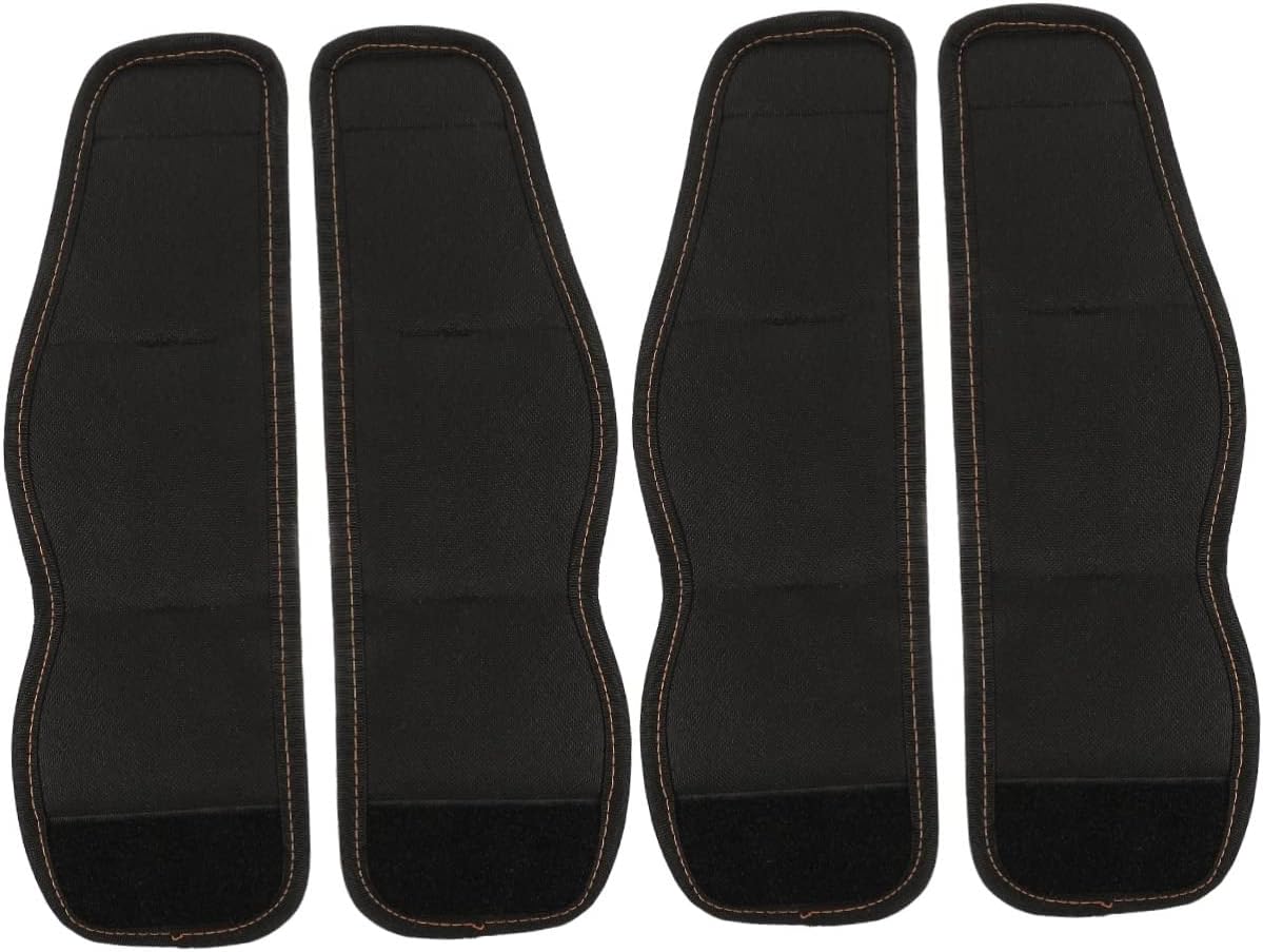 2 Pairs Foot Protector Pedals Cushion Pedal Protector Bike Pedal Covers Pedals Protector Exercise Bike Pedal Cover Pedal Strap Bike Nylon Sticky Tape Fitness Adjustable