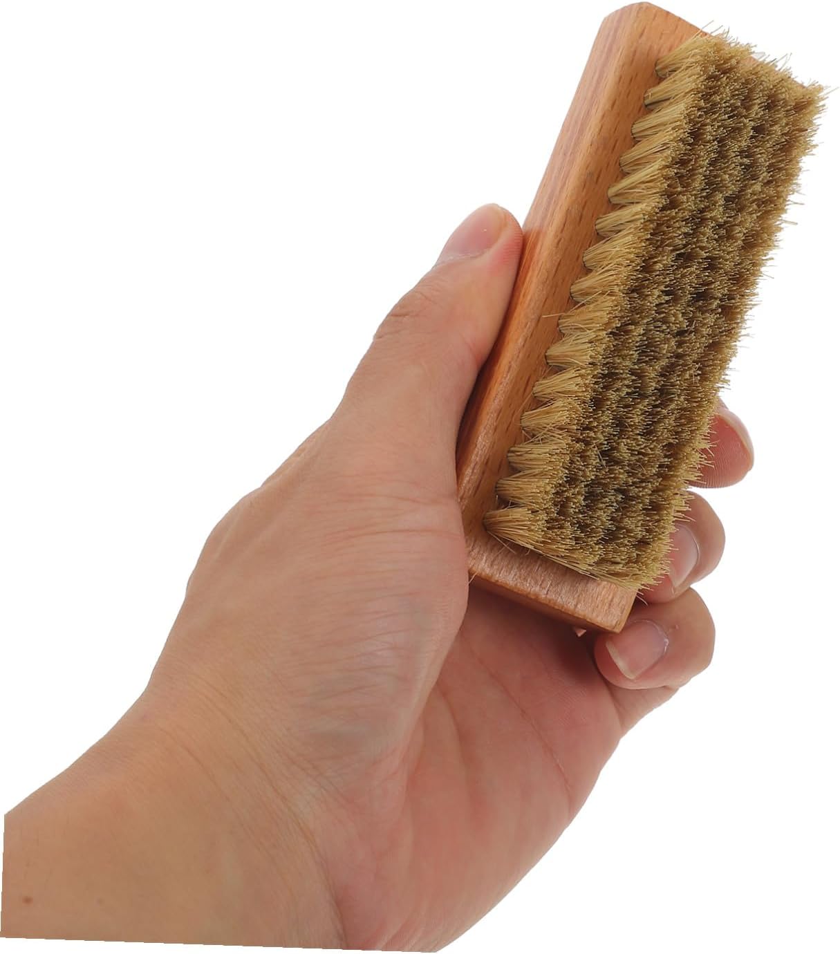 Wooden Soft Bristle Shoe Cleaning Brush for Clothing Home Use