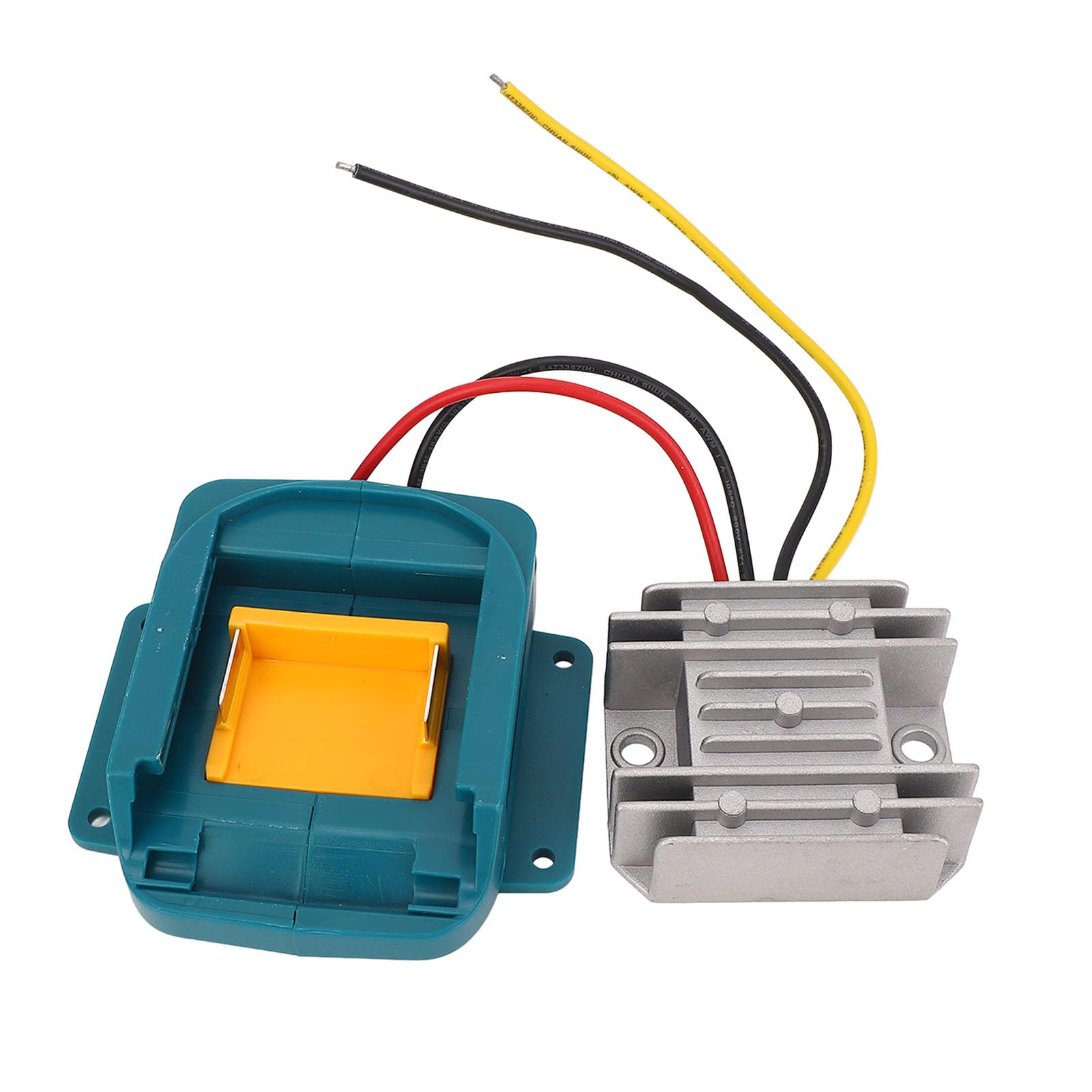 Adaptador de Batería de 18V a 12V, Convertidor de Reductores de Voltaje de 10a 120W para BL1850B BL1860B, Adecuado para Motores, Automóviles RC, Herramientas Eléctricas con
