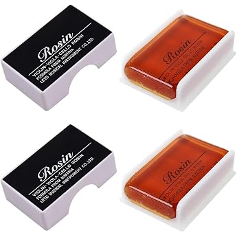 Violin Rosin 2 Pieces Rosin for Violins Natural Low Dust Rosin
