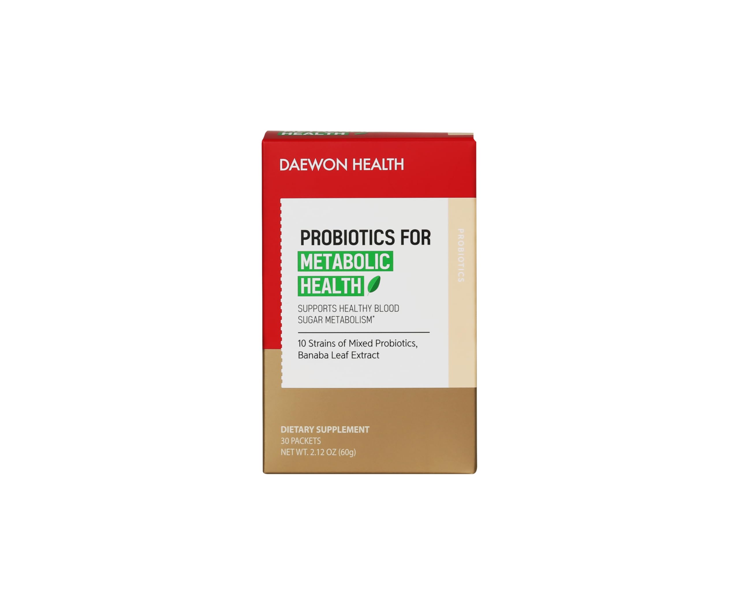 Probiotics Powder, 20 Billion CFU + Prebiotics, 30 Sticks