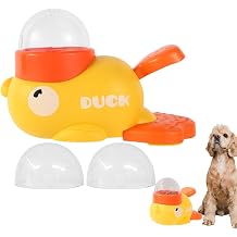Interactive Duck Shaped Puzzle Food Dispensing Toy | Slow Feeder Dog Bowl Interactive Duck Shaped Puzzle Food Dispensing Toy,Drakes Shape Cat Feeders for Entertainment, Playing