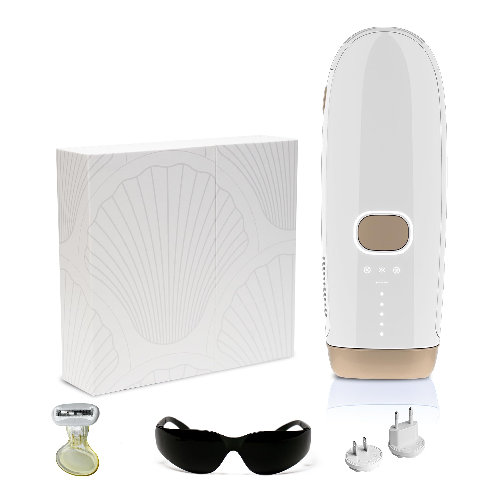 Epilatore IPL, Indolore con Raffreddamento Rapido, Depilazione Durevole per Tutti, Alternativa al Laser, per Corpo e Zona Maglia