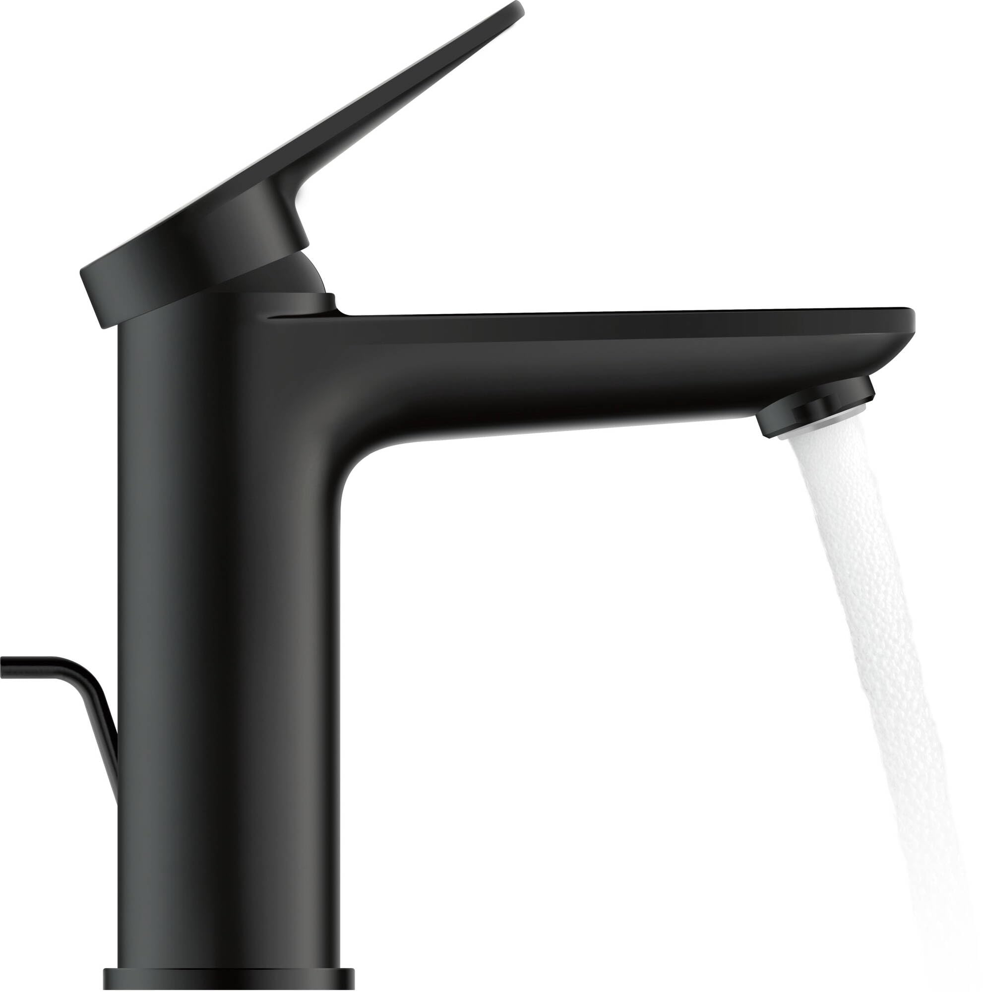 Duravit WA1020001046 Wave - Grifo para lavabo (acabado mate), color negro