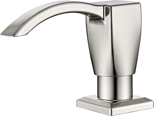 Ultimate Unicorn Dispensador de jabón para fregadero de cocina, dispensador de jabón integrado para fregadero de cocina, dispensador de jabón debajo