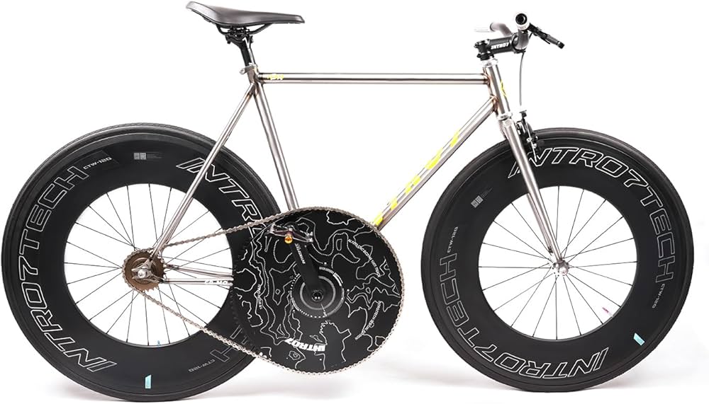 Amazon | POLSO INTRO7 固定ギアバイククランクセット 70T 100T 170mm Amazon | POLSO INTRO7 固定ギアバイククランクセット 70T 100T 170mm