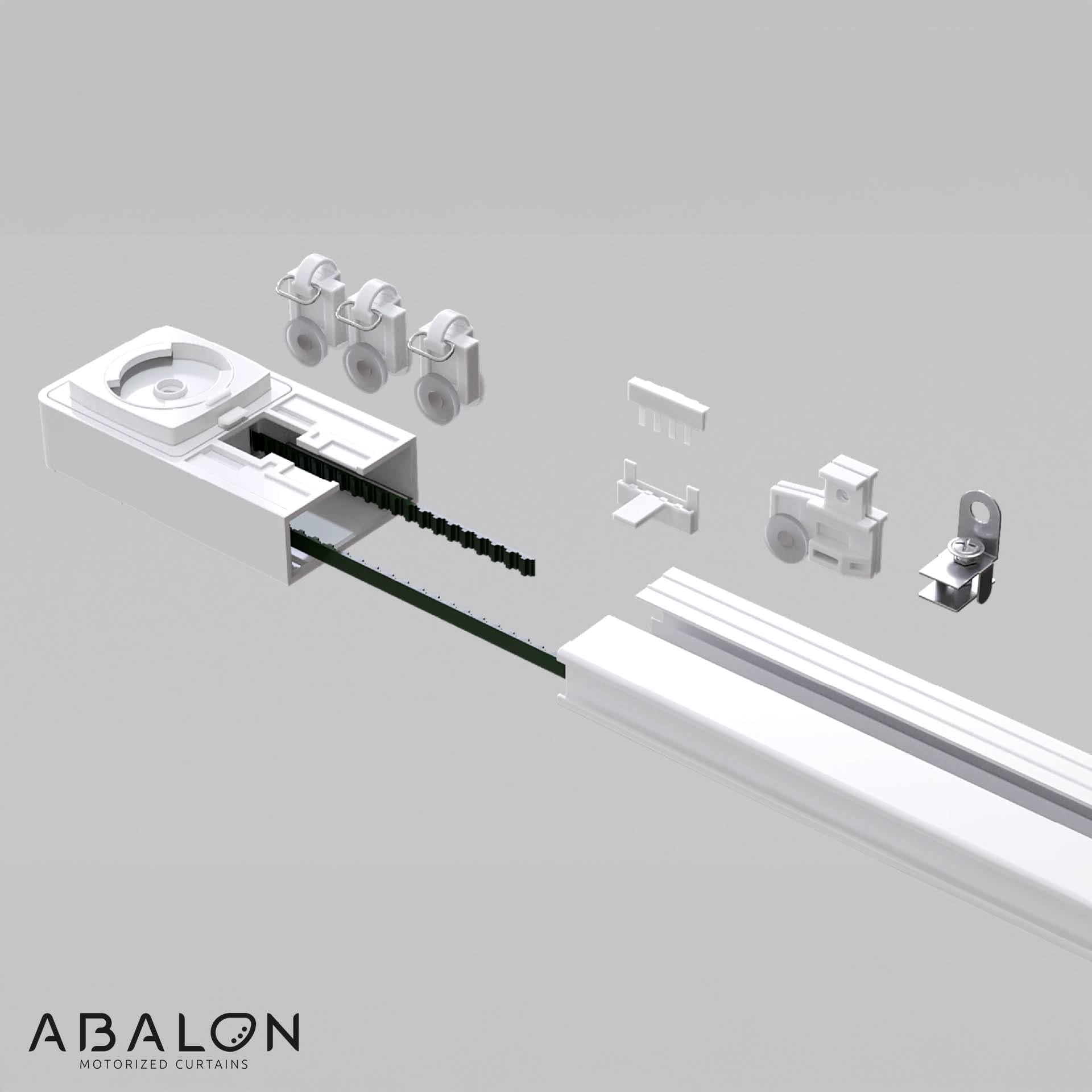ABALON Sangle pour Rail à Rideaux Motorisé Abalon