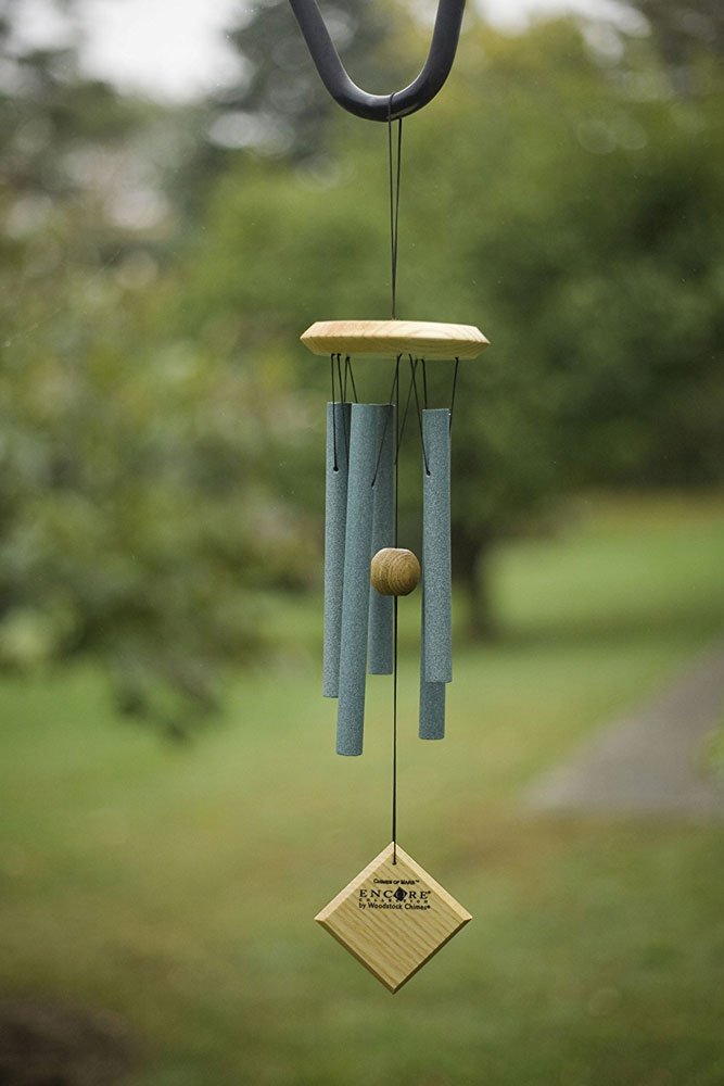 Carillon Scacciaspiriti Woodstock Chimes Mercurio - Colore Celeste, 35.6 Cm - Foto 12