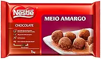Barra de Chocolate Meio Amargo 1kg - Nestlé