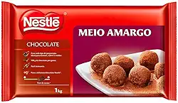 Barra de Chocolate Meio Amargo 1kg - Nestlé