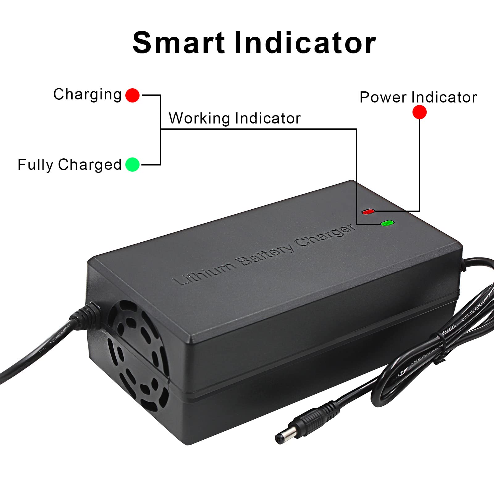 54.6V 5A Li-ion Ladegerät mehrere Stecker Für Elektrofahrrad Roller E-Bike Boot Motorrad Akku Ladegerät 13S 48V (Nicht anwendbar auf Blei-Säure-Batterien)