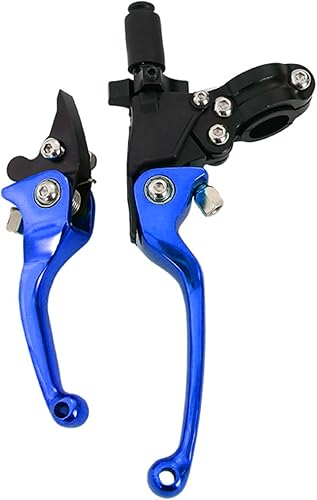 Miniatura 4 de Palanca de embrague de freno de motocicleta 78 pulgadas 0.866 in palancas plegables aleación de aluminio universal para KLX SSR TTR CRF50 110 125