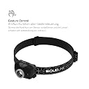 Ledlenser SH3 Headlamp | Luminosity: MAX 300 lm - MIN 20 lm | Lighting Range: MAX 180 m - MIN 20 m | Batteries: Alkaline | Battery Duration: MAX 25 h - MIN 6 h | Rechargeable -No gallery image