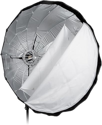 Miniatura 4 de Fotodiox EZ-Pro - Caja de luz parabólica profunda de 36 pulgadas (35.4 in) - Caja de luz plegable rápida con anillo Elinchrom Speedring para