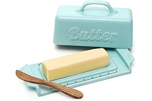 DOWAN Ceramic Butter Dish with Lid