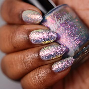 KBShimmer Just The Coolest Multichrome Microflake Nail Polish 0.5 oz Full Sized Bottle