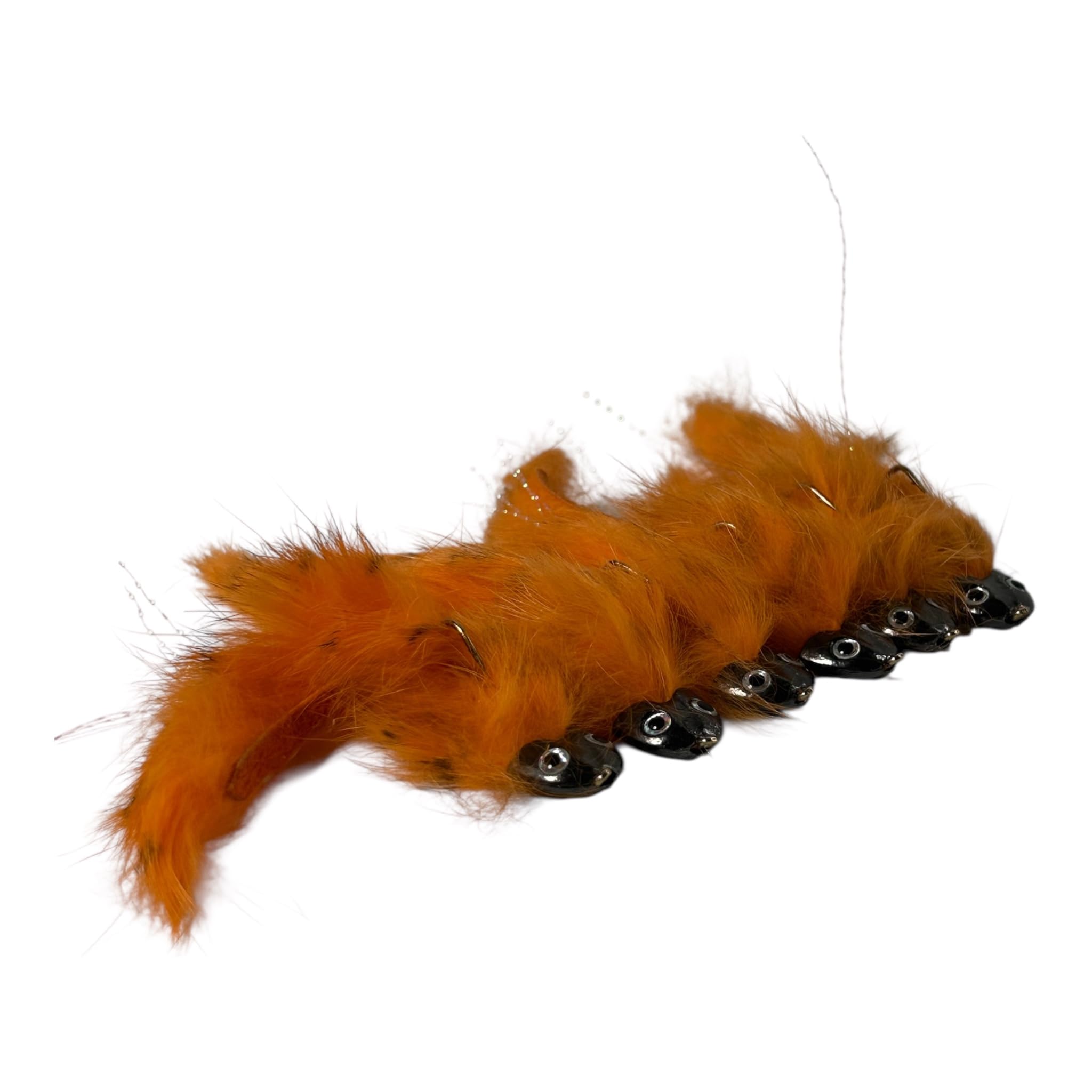 Sculpin Bunny Orange, Set of 6 Streamers- Strike Fly Company