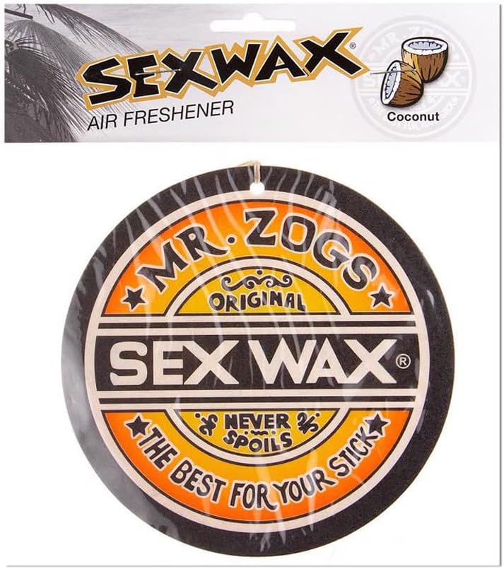 Sexwax Large 5.5" Air Freshener, Coconut